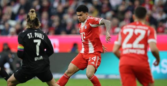 Luis Díaz. / Foto: AFP. 