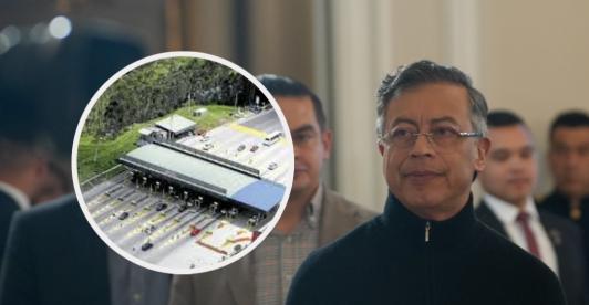 Petro sobre concesiones viales. / Fotos: Presidencia y ANI.