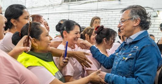 Imagen del presidente Petro. / Foto: Presidencia.