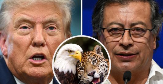 Presidente Petro hace propuesta a Trump. / Fotos: AFP y X Petro.