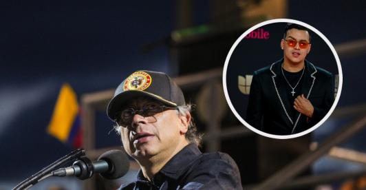 Petro sobre propuesta de Yeison Jiménez. / Fotos: Presidencia y AFP.