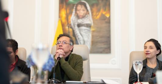 "Se va a hacer corresponsable de una crisis fiscal": Petro a Camargo.