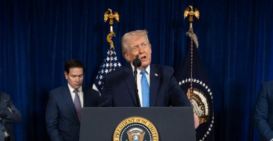 Trump sobre petróleo venezolano. / Foto: AFP.