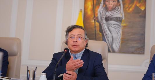 "Un delito de lesa humanidad": Petro sobre el Catatumbo.