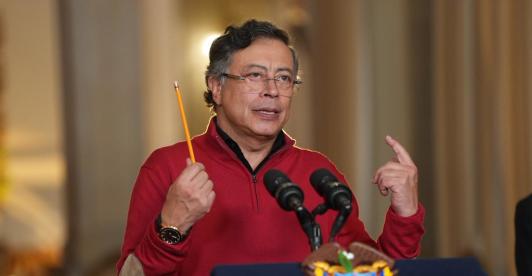 Presidente Petro reitera que no votará en la consulta presidencial 