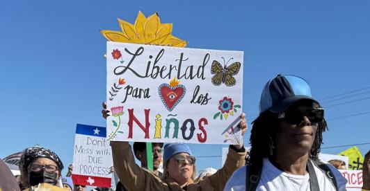 Carta niña colombiana retenida 113 días en un centro del ICE.