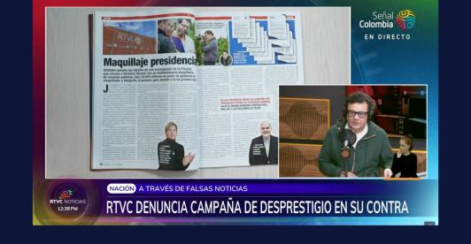 Hollman Morris denunció campaña de Revista Semana contra RTVC