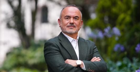 Jorge Iván Cuervo se posesiona como ministro de Justicia.