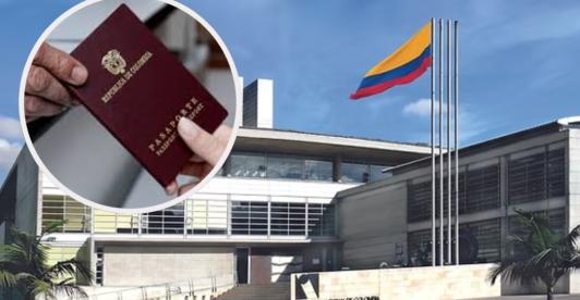 Máquinas para hacer pasaportes en la Imprenta Nacional. / Fotos: Cancillería e Imprenta Nacional.