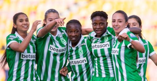 Triunfo de Nacional Femenino en Bogotá. / Foto: Santiago Villegas - RTVC.