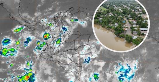 Nuevo frente frío. / Foto: Ideam y UNGRD.