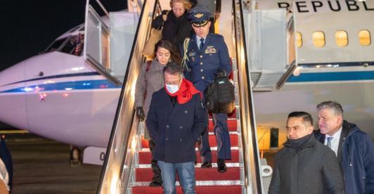 Petro llega a Estados Unidos. / Foto: Presidencia.