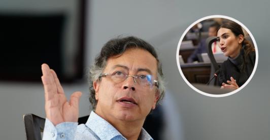 Petro sobre polítiqueros en Córdoba. / Fotos: Presidencia y Cámara de Representantes.