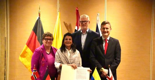 3 Países renuevan alianza por la protección de bosques con Colombia.