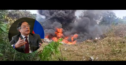 Accidente aéreo en Puerto Leguízamo: Petro llama a aprobar CONPES.