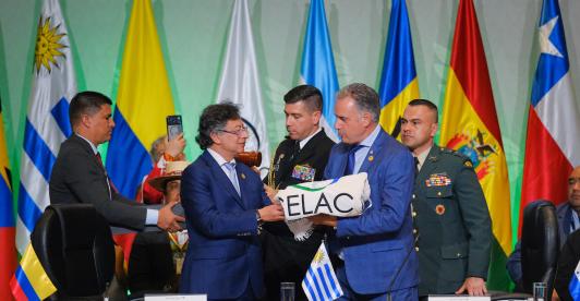 Colombia entregó la Presidencia Pro Tempore de la CELAC a Uruguay.