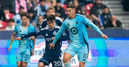 Debut de James Rodríguez. / Foto: AFP.