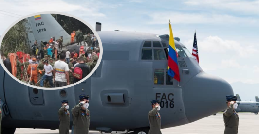 Avión Hércules accidentado en Putumayo fue adquirido a EEUU por el gobierno Duque