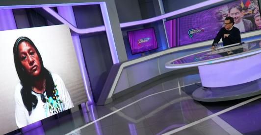 Entrevista de Aída Quilcué, fórmula vicepresidencial de Iván Cepeda.