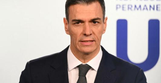 Pedro Sánchez, presidente de España. / Foto: AFP.