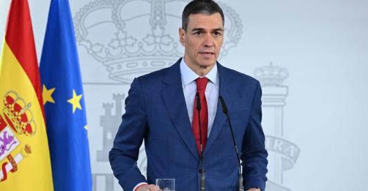 Pedro Sánchez, presidente de España. / Foto: AFP.
