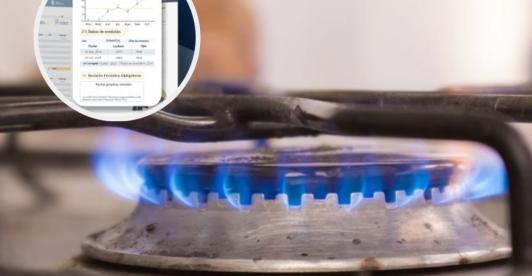 Devolución de dinero en facturas de gas. / Foto: MinEnergía y redes sociales.