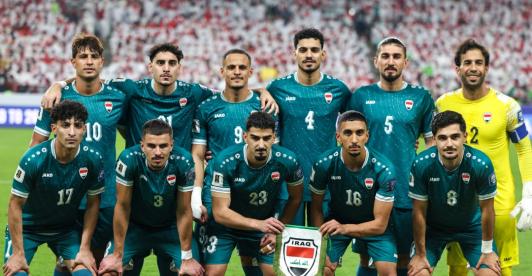 Irak sobre repechaje mundial. / Foto: AFP.