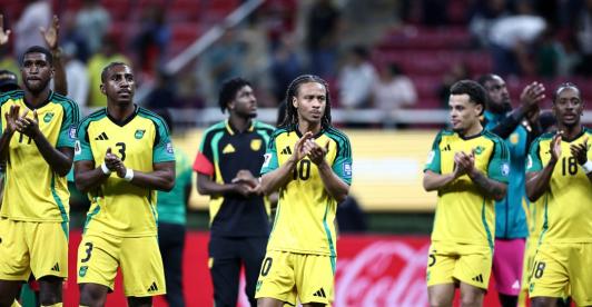 Jamaica en el repechaje internacional. / Foto: AFP.