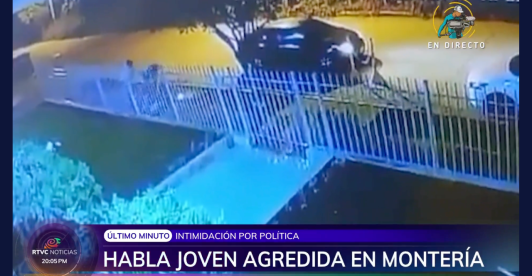 Joven afirma que fue agredida por su afinidad con Petro.