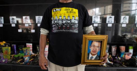 Madres víctimas de falsos positivos. / Foto: AFP.
