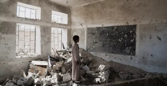 ONU condena bombardeo a escuelas en Irán