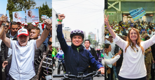 Paloma Valencia, Claudia López y Roy Barreras ganan en consultas.