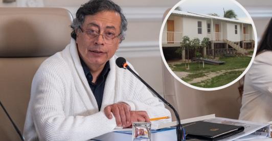 Petro sobre el catastro multipropósito. / Fotos: Presidencia y Radio Nacional.