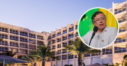 Presidente Petro sobre empleos en alojamientos. / Fotos: ProColombia y Presidencia.