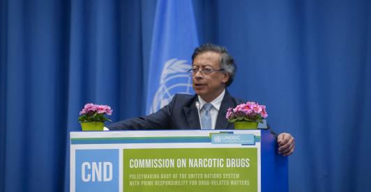 Petro pide al mundo apoyo para sustitución voluntaria de la coca.