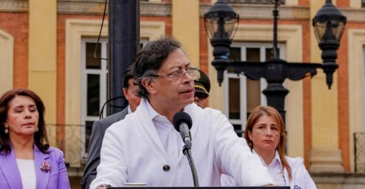 Petro sobre el salario mínimo. / Foto: Presidencia.