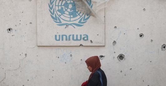 Asesinatos a miembros de la UNRWA en Gaza. / Foto: AFP.