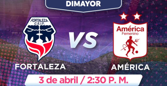 Liga Femenina Betplay Fortaleza America en Vivo Señal Colombia