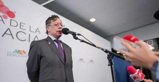"La realidad es contundente Colombia no es de los países más endeudados de América Latina" presidente Gustavo Petro sobre el FMI