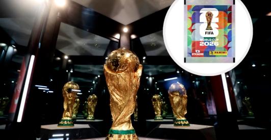 Álbum del Mundial. / Foto: AFP y Panini.