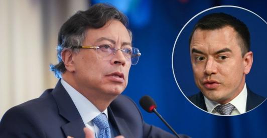 Colombia llama a su embajadora en Ecuador en medio de un cruce diplomático con Noboa