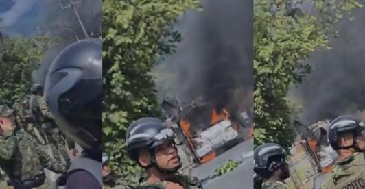 Explosión de vehículo junto al Batallón Pichincha sacude el sur de Cali