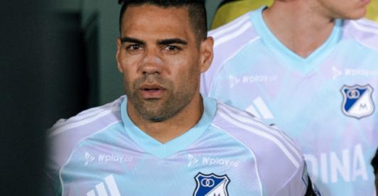 Falcao García con Millonarios. / Foto: Millonarios.