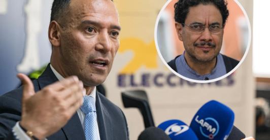 MinDefensa sobre Iván Cepeda. / Fotos: AFP.