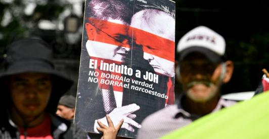Hondurasgate. / Foto: AFP.
