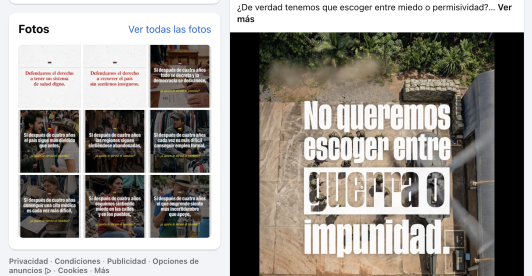 Página de Facebook vinculada al Proyecto Júpiter operó anuncios