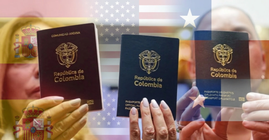Pasaportes colombianos en el exterior horarios con jornada extendida en abril