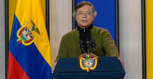 Alocuciones presidenciales. / Foto: AFP.