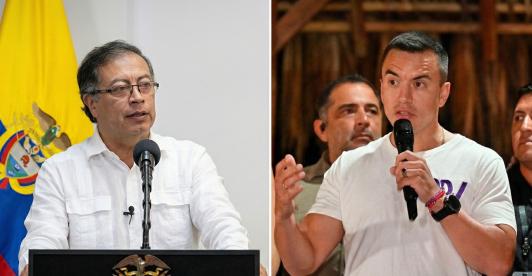 Presidente Petro responde a Noboa de Ecuador sobre narcotráfico