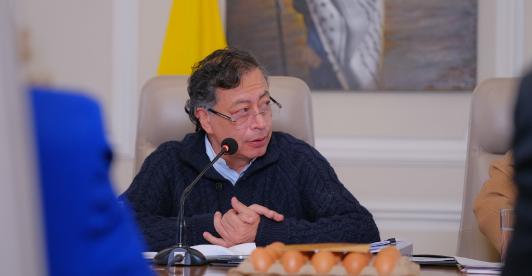Petro respondió a Noboa, por supuesta incursión en Ecuador